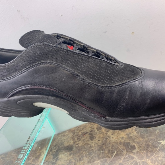 Nike Gore-Tex Black Leather Lace Up Golf Shoe 8.5M - Picture 2 of 8